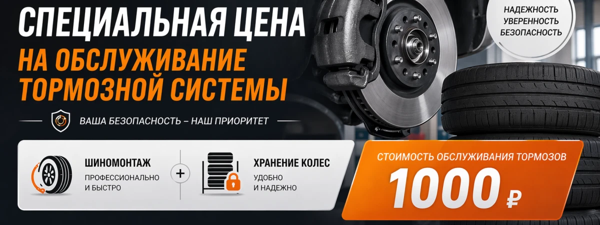 Тормоза под контролем — выгодное обслуживание
