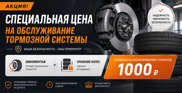 Тормоза под контролем — выгодное обслуживание