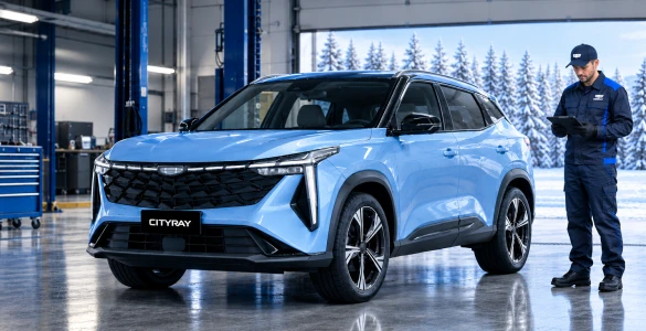 Geely готовится к зиме за 1 рубль!