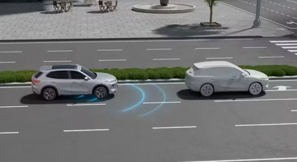 Предотвращение фронтального столкновения