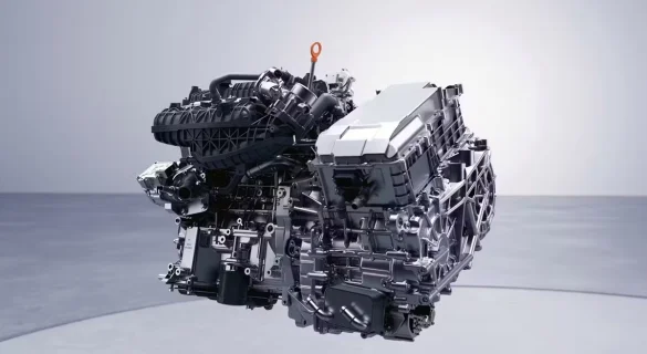 Гибридная трансмиссия с электромотором