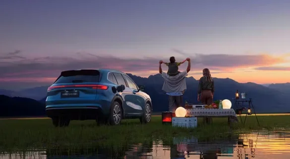 Режим кемпинга и зарядки других электромобилей