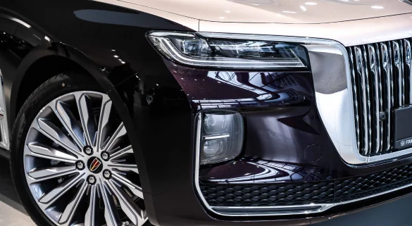 Фирменная приветственная подсветка Hongqi